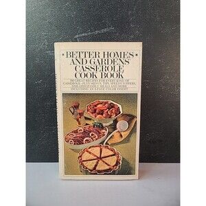 Better Homes And Gardens Casserole Cook Book Paperback